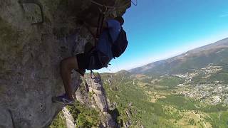 Via ferrata Florac  Une des plus difficile de France [upl. by Nelsen]