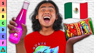 I Tried Every Mexican Snack For The First Time [upl. by Gnirps]