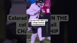 Shilo Sanders does Deion Sanders dance Can they win the championship deionsanders collegefootball [upl. by Iclek]