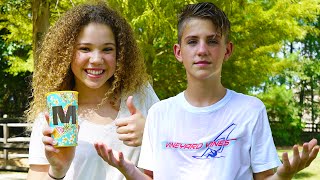 RAPID WATER TRIVIA MattyBRaps vs Madison Haschak [upl. by Thurmann]