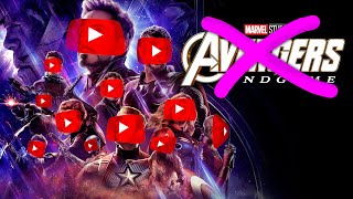 Avengers Endgame Credits but its for youtube instead [upl. by Odnamla500]