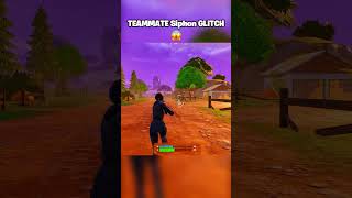 INSANE SIPHON GLITCH IN FORTNITE🤯 kuba fortnite glitch [upl. by Ellecrad]