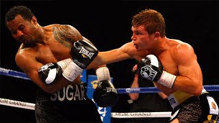 Canelo Alvarez vs Shane Mosley  Highlights SUGAR SHANE SCHOOLED [upl. by Anairb820]