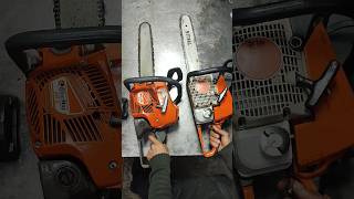 STIHL MS 250 VS Oleomac 941c stihl oleomac chainsaw [upl. by Ahsikat]