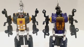 Review for Transformers Retro G1 Ramhorn and Bombshell in Cartoon Colors [upl. by Nnyroc563]