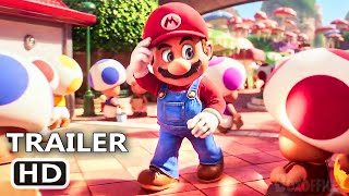 THE SUPER MARIO BROS MOVIE quotMushroom Kingdomquot Trailer 2023 [upl. by Ahsonek]