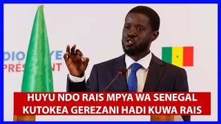 Bassirou Diomaye Faye ATAKUWA RAIS MDOGO KABISA AFRIKA RAIS MPYA WA SENEGAL KUTOKEA UPINZANI [upl. by Barby]