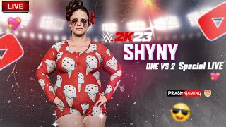 Shyny VS Roman amp Booker T  WWE 2K23 Intergender Match LIVE  Nov 25 2024 [upl. by Anett30]