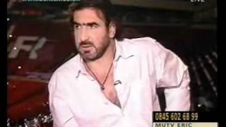 Eric Cantona gives it to Alan Hansen  Bentex Tv [upl. by Nieberg]