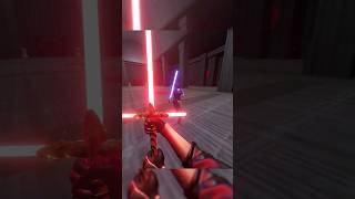 The Crossguard Saber  Lightsaber Form in VR [upl. by Handel251]