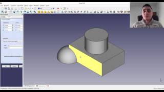 Disegno tecnico al computer gruppo di solidi con FreeCAD [upl. by Nosneh]