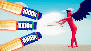 DEFLECT GOD vs 1000x OVERPOWERED RANGED UNITS  TABS Totally Accurate Battle Simulator [upl. by Disraeli]