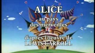 Alice au pays des merveilles  French Opening amp Ending [upl. by Ecargyram212]