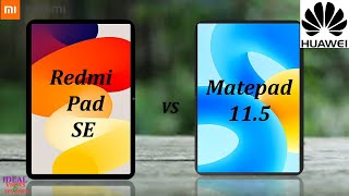 xiaomi redmi pad SE vs huawei matepad 115 [upl. by Onibas]