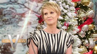 Cynthia Nixon Talks Transporting to Another Era in quotThe Gilded Agequot  The View [upl. by Oidgime]