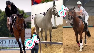 The Cutest HORSES Equestrian TikTok Compilation 106 [upl. by Dinse]