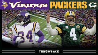 He Did What Vikings vs Packers 2000 Week 10 [upl. by Bordy]