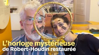 L’horloge mystérieuse de JeanEugène RobertHoudin restaurée [upl. by Redneval]