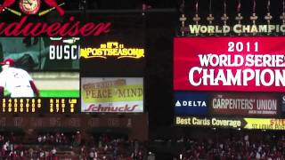 Cardinals Win World Series 2011Final Out Game 7 [upl. by Nelie413]