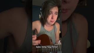 Gigi Perez “Sailor Song” Cover Acoustic [upl. by Arual620]