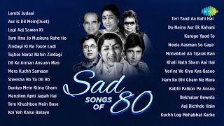 Top 10 Super Hit Sad Songs 💕 Old is Gold Songs ❤️ Hindi Bollywood Sad Songs [upl. by Boulanger]