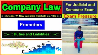 Erlanger V New Sambrero Phoshate Co 1878 Company Law  Promoters sec 2 69  Law Faculty  DU [upl. by Aikemaj]