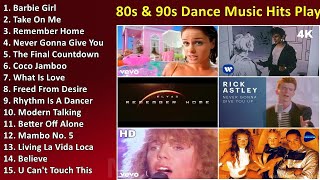 80s amp 90s Dance Music Hits Playlist  Greatest 1980s amp 1990s Dance Songs  Top Songs [upl. by Benedikta]