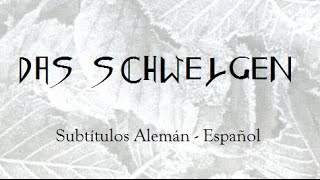 Lacrimosa  Das Schweigen Subtítulos Alemán  Español [upl. by Janaya]