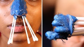 PAINLESS WAY TO WAX YOUR NOSTRILS [upl. by Anigar]