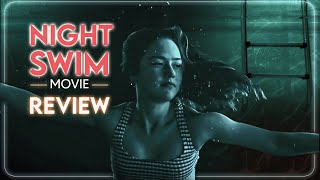 Night Swim Movie Review No Spoilers  Movie Review 2024 in English [upl. by Ennirok]