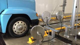 Automated Drive Thru Truck Wash  Wheel Wash  HydroChem Systems [upl. by Kamin416]