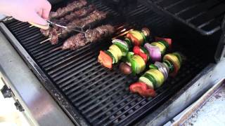 Beef amp Veggie Kabobs [upl. by Hawley]