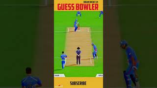 Guess the Bowler 🔥 Dream Cricket 24 Shorts [upl. by Xymenes]