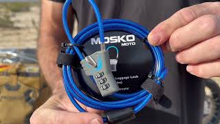 Compact Adv Lock  Product Overview  Mosko Moto [upl. by Emiaj]