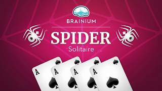 Spider Solitaire App by Brainium [upl. by Haraj]