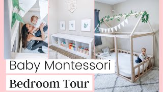 Our Babys Montessori Inspired Bedroom Transformation  Before amp After Tour [upl. by Lenzi]