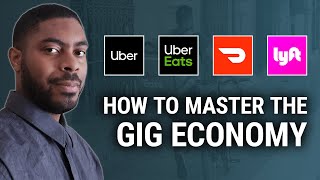 How To Master The Gig Economy  Uber Eats Driver 2024 [upl. by Esilehc451]