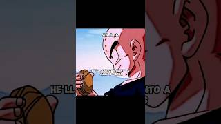 Krillin throws rock on Goku goku krillin db dbz funny viral shorts [upl. by Kerin]