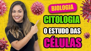 Biologia  Citologia células procariontes e eucariontes aula 01 [upl. by Leonteen]