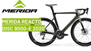 Merida REACTO DISC 8000E 2020 bike review [upl. by Eyeleen]