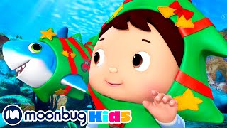 🦈 Christmas Baby Shark KARAOKE 🦈 Little Baby Bum Christmas Karaoke Songs  Sing Along With Me [upl. by Fredrick]