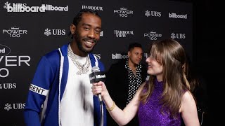 Desiigner Talks Being Back In The Studio Finding Himself amp More  Billboard Power 100 Party 2023 [upl. by Arik596]