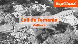 Cycling Coll de Femenia 515m Mallorca  Best passes and cycling routes on Mallorca [upl. by Linskey646]