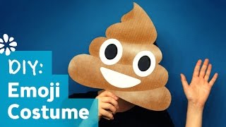 DIY Emoji Costume  DIY Minimalist Halloween Costume Challenge  Sea Lemon [upl. by Aivitnahs190]