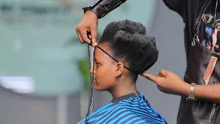 Trending Easiest Way Of Short Natural Hairstyling  Very Detailed For Beginners [upl. by Casilde573]