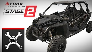 Polaris RZR Pro XP 4Turbo R 4 Tusk UTV Stage 2 Upgrade Kit Install [upl. by Ettesel24]