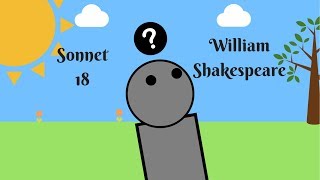 Sonnet 18 by William Shakespeare Summary and Analysis [upl. by Lohcin]