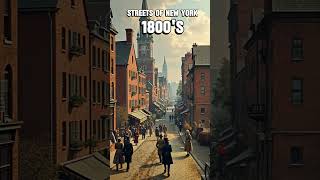 New Yorks Bygone Streets A Journey to the 1800s [upl. by Billat]