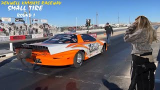 Street Outlaws No prep Kings Small tire round 1  Penwell Knights Raceway [upl. by Jorie]