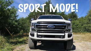 20172020 FORD SUPERDUTY HAS SPORT MODE WHO KNEW [upl. by Liederman564]